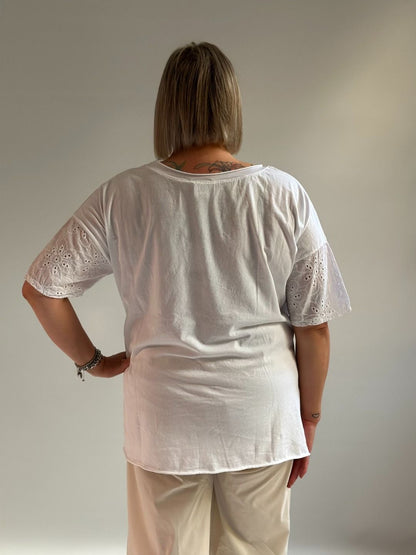 Susy Star - T-shirt Sangallo