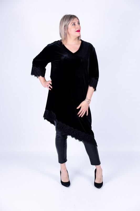 Dejavu - Abito ciniglia pizzo